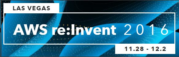 AWS re:Invent 2016 event in Las Vegas.